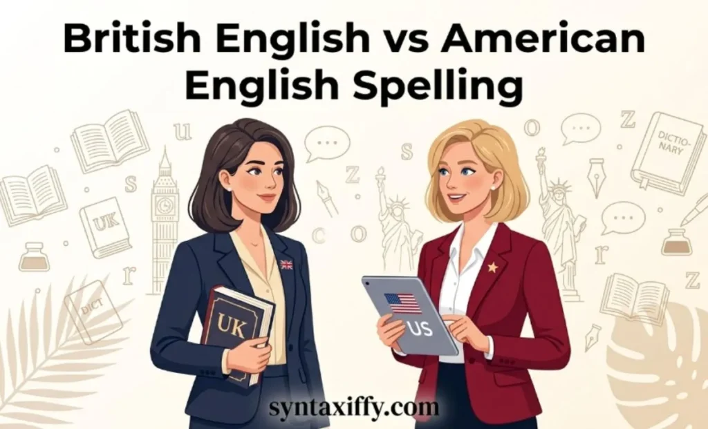 British English vs American English Spelling