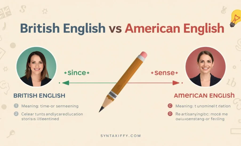 British English vs American English Usage