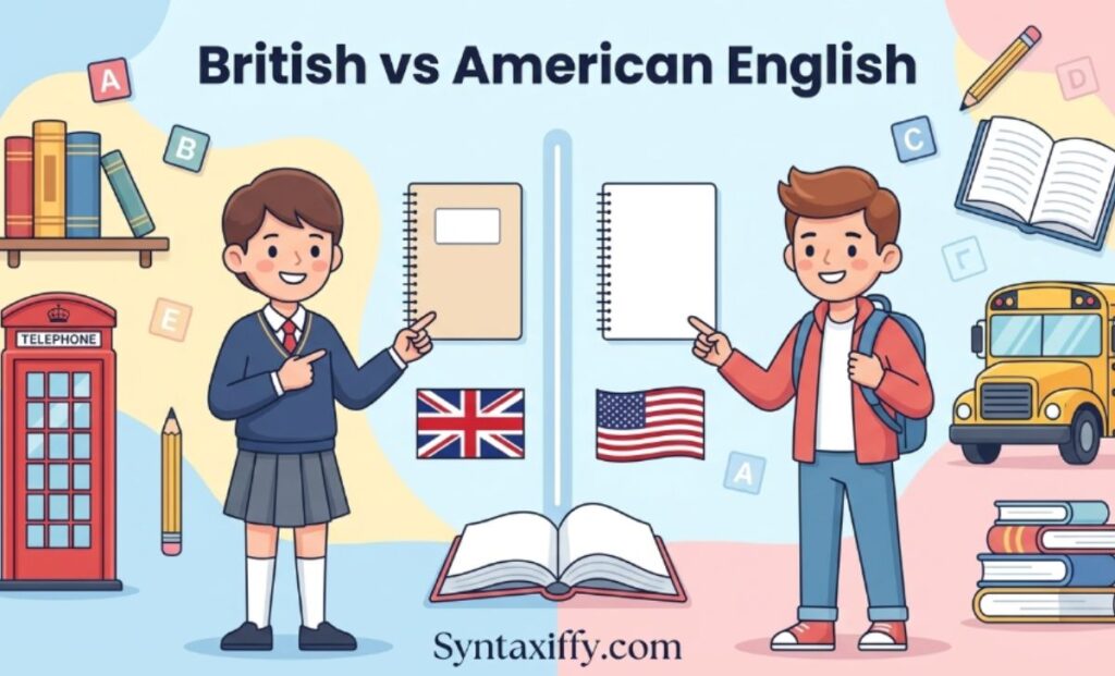British English vs American English