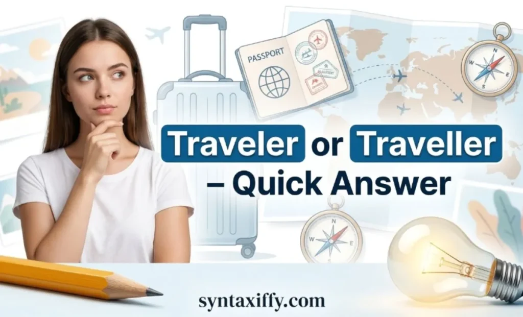 Traveler or Traveller – Quick Answer