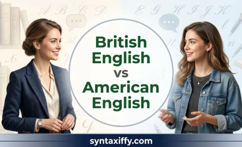 British English vs American English