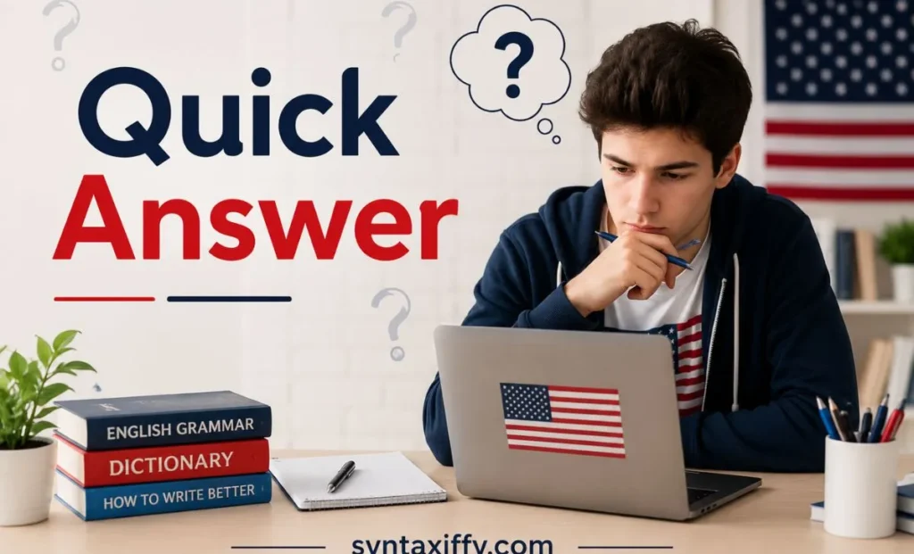 Quick Answer
