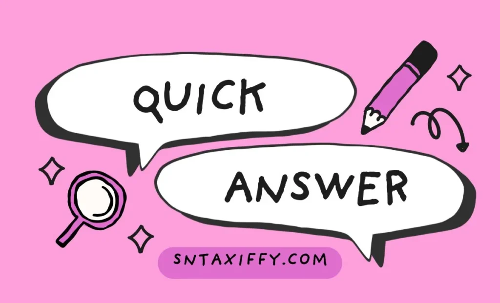 Quick Answer