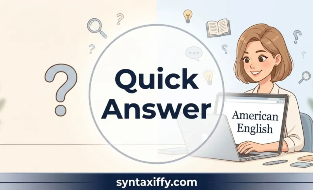 Quick Answer