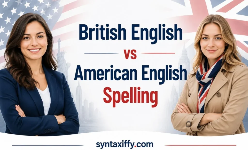 British English vs American English Spelling