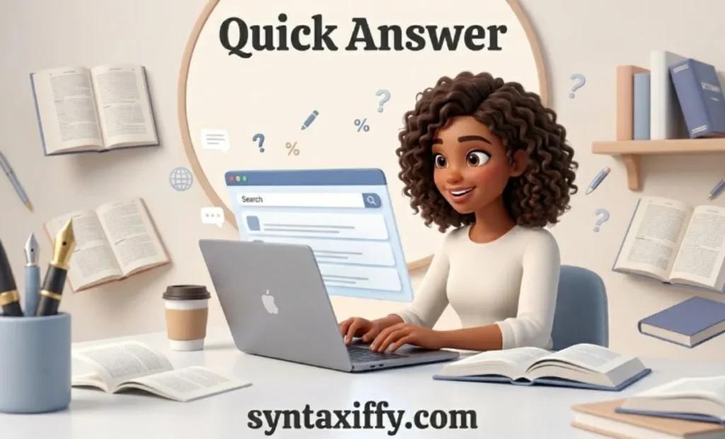 Quick Answer