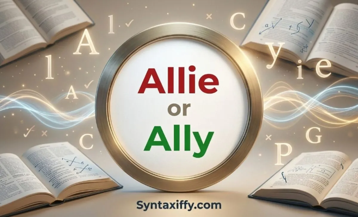 ally or allie