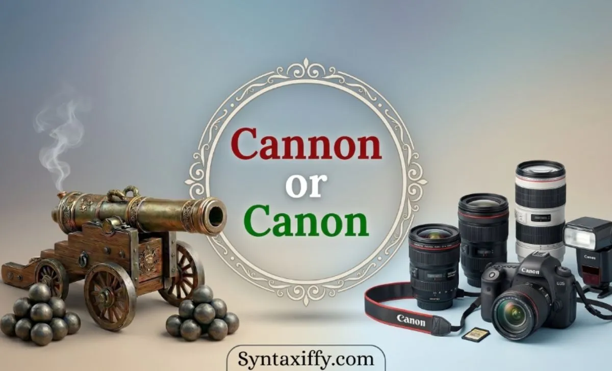 Cannon or Canon