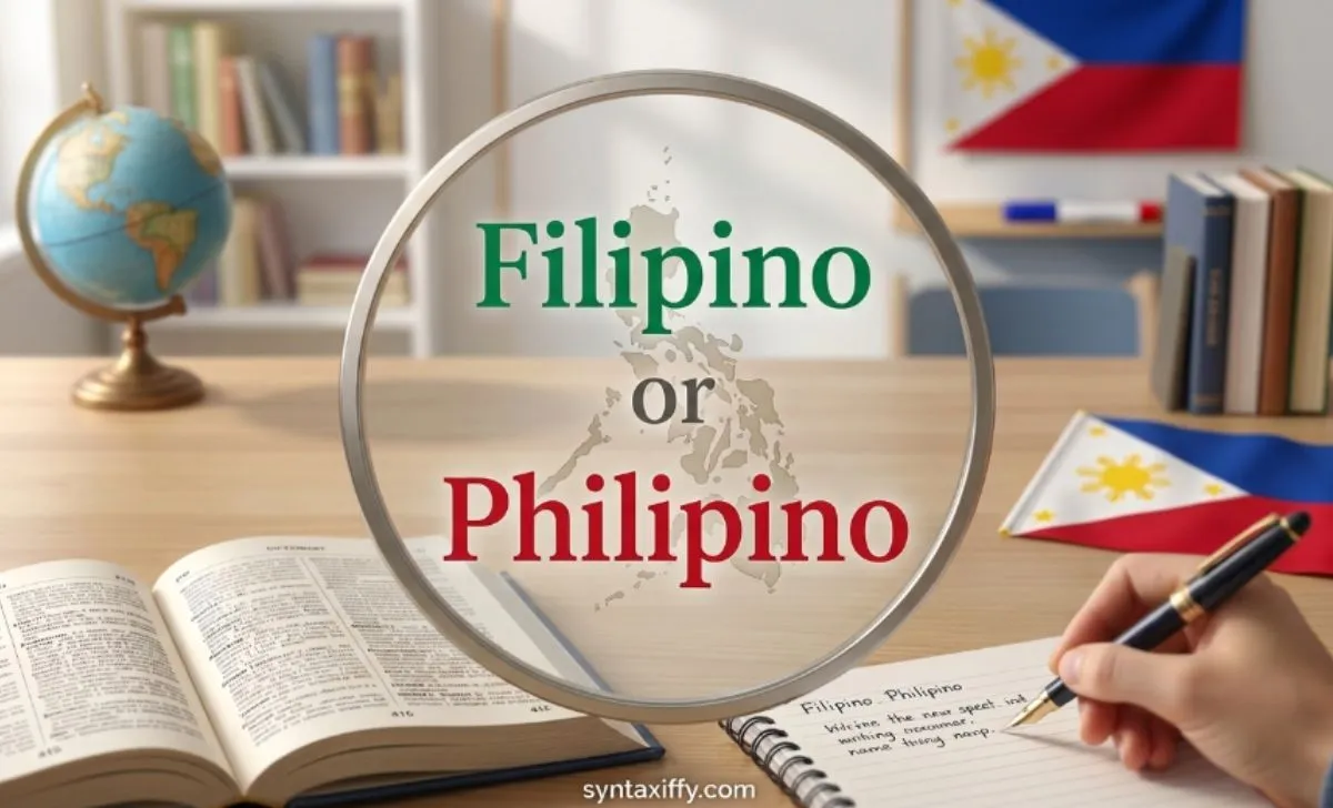 Filipino or Philipino