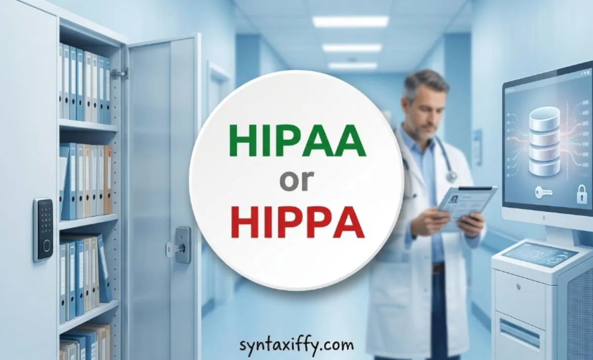 HIPAA or HIPPA