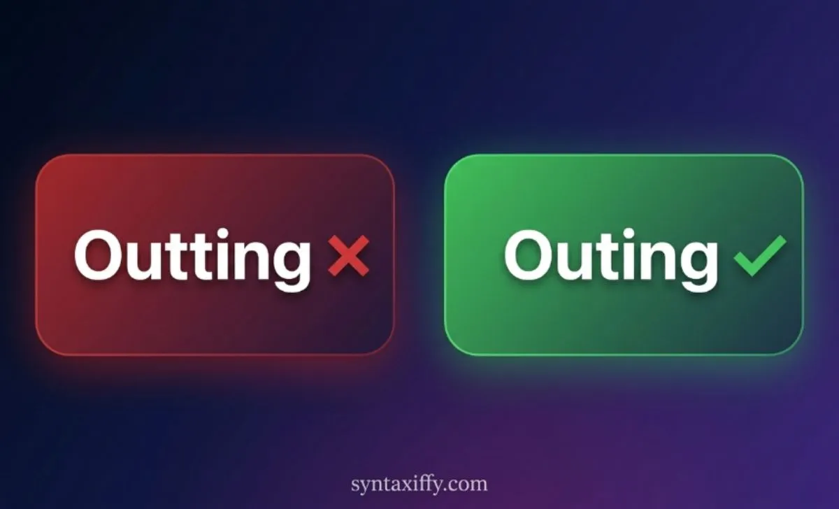 outting or outing