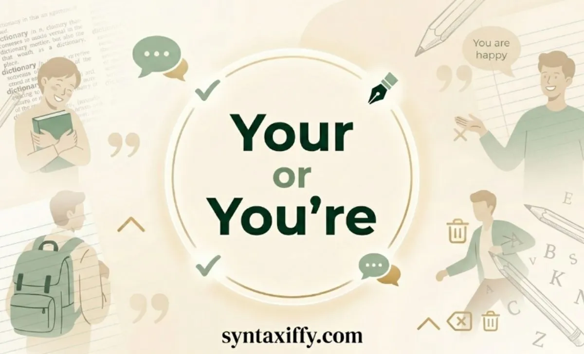 Your or You’re