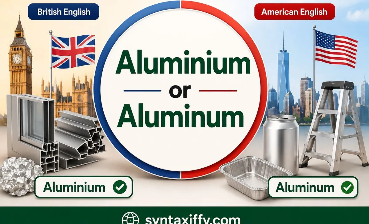 Aluminium or Aluminum