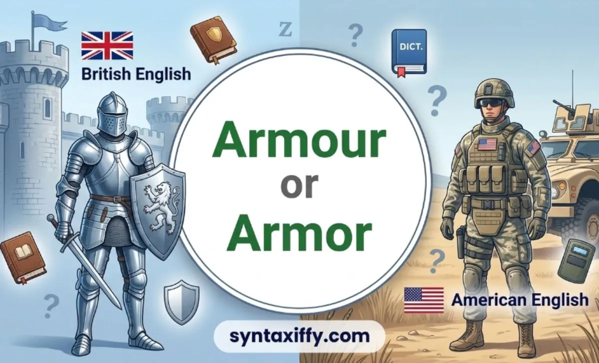 Armour or Armor