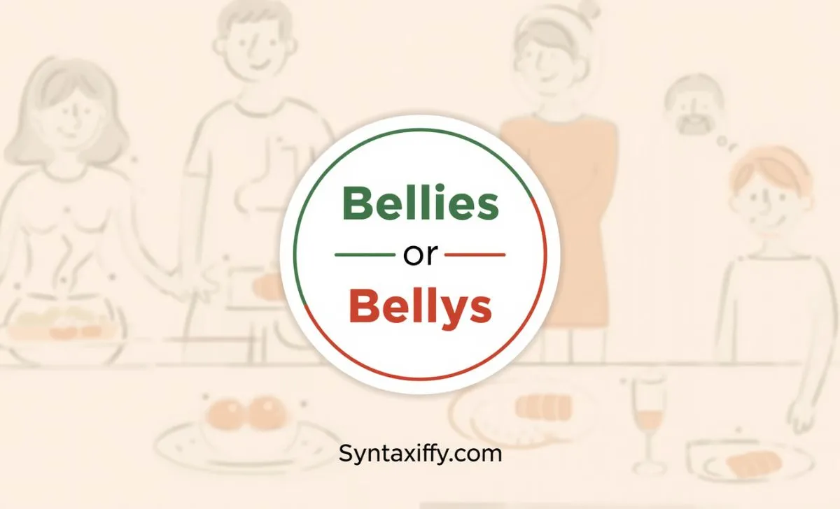 bellies or bellys