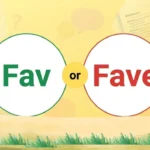 Fav or Fave