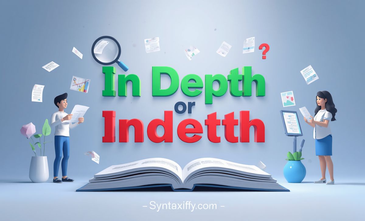 In Depth or Indepth