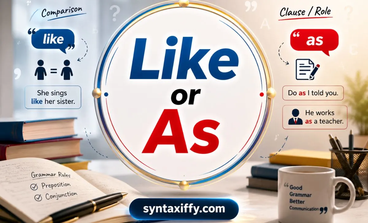 Like or As