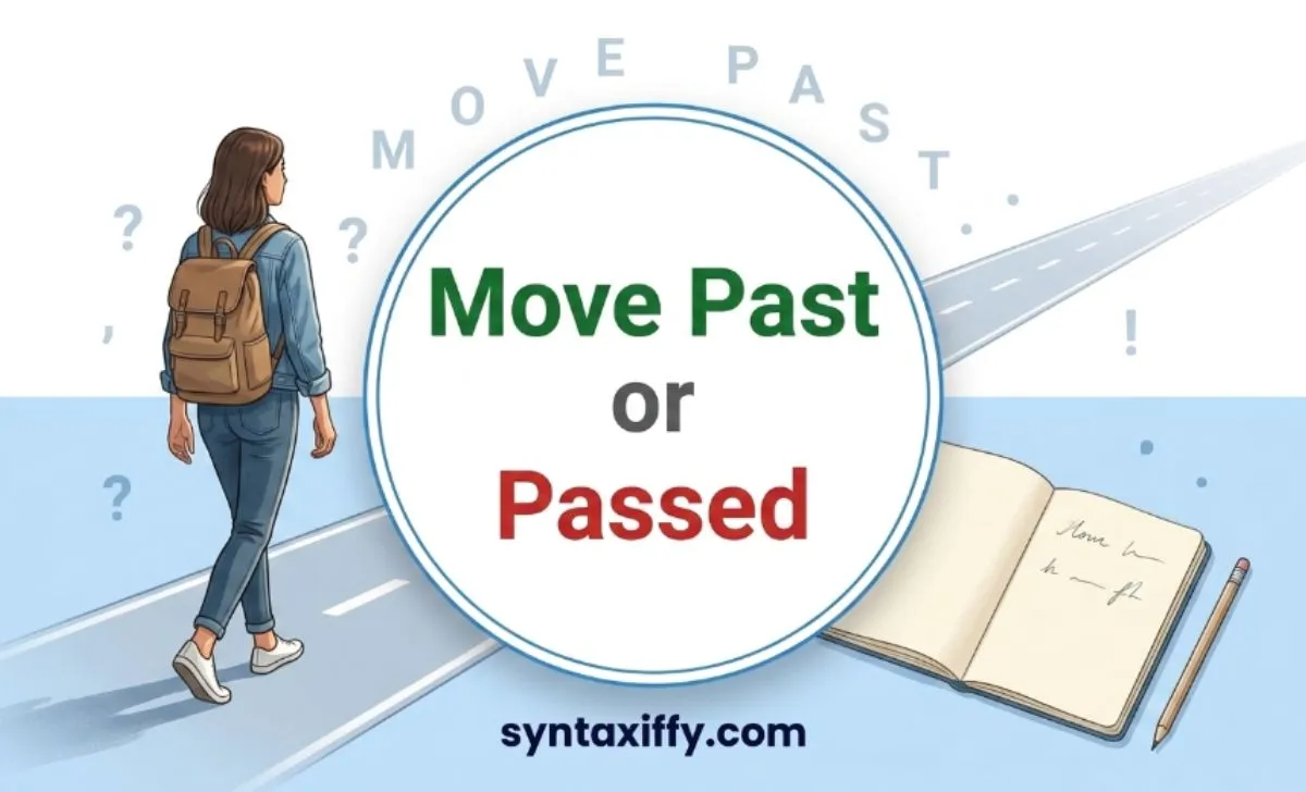 Move Past or Passed