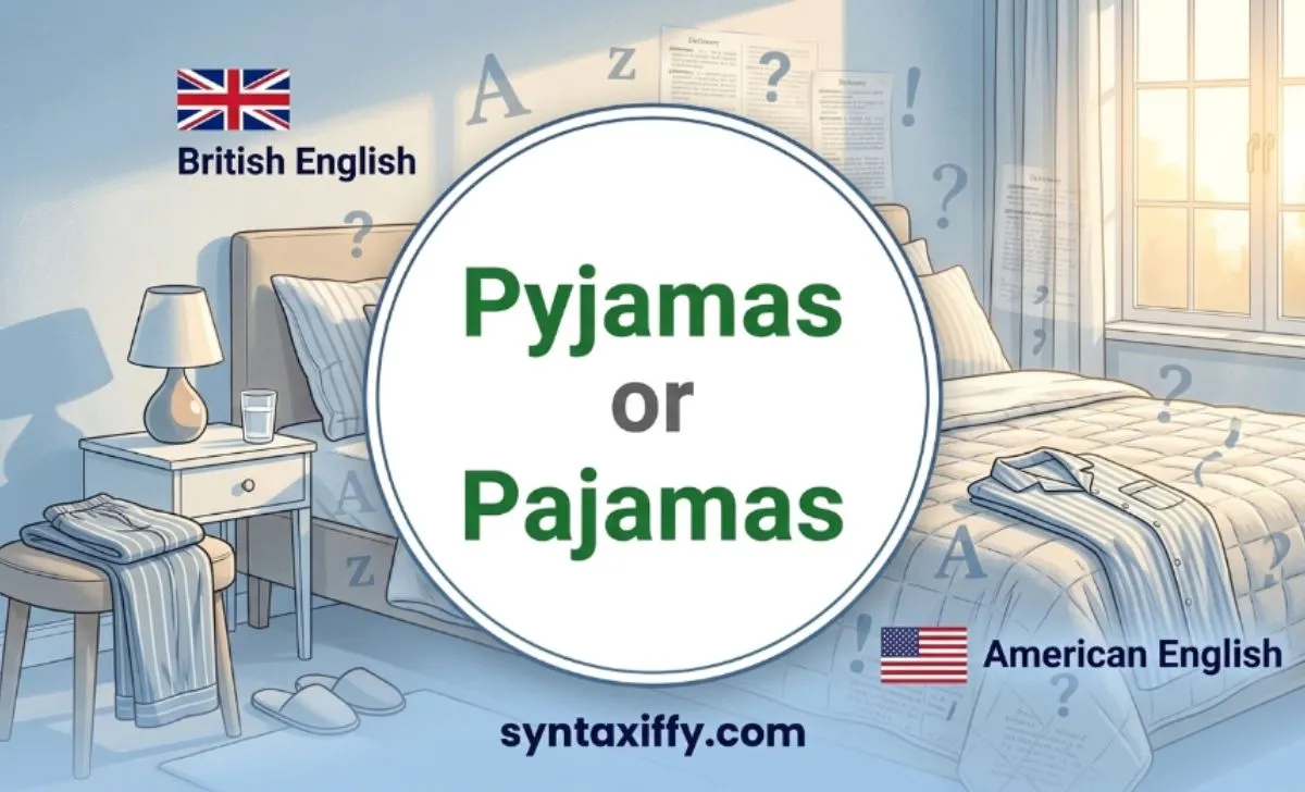 Pyjamas or Pajamas
