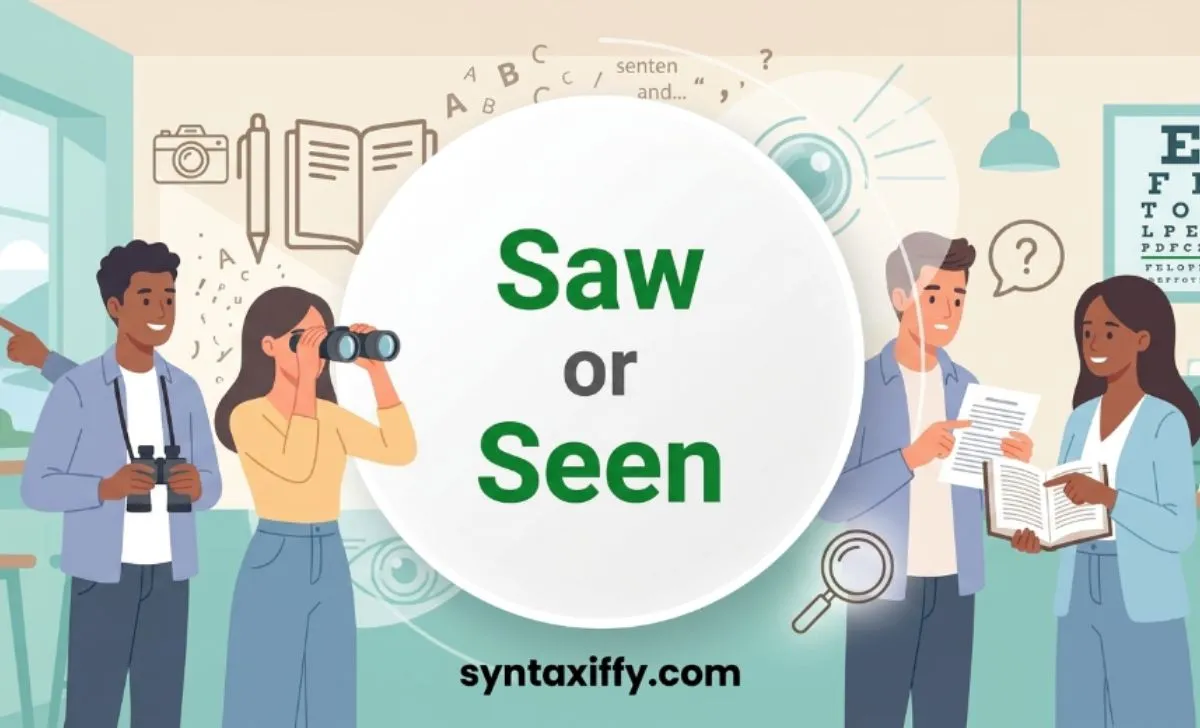 Saw or Seen