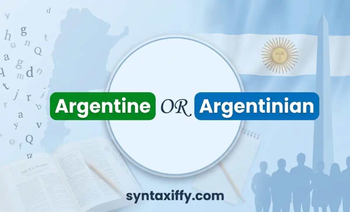 argentine-or-argentinian