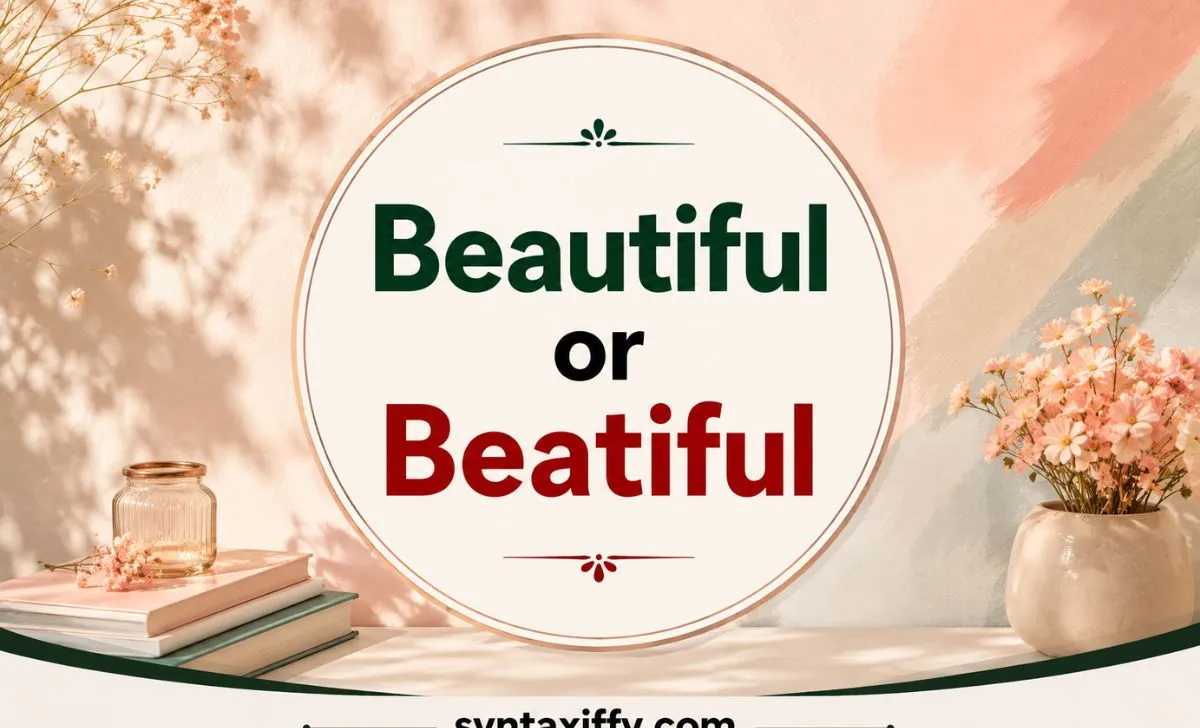 Beautiful or Beatiful