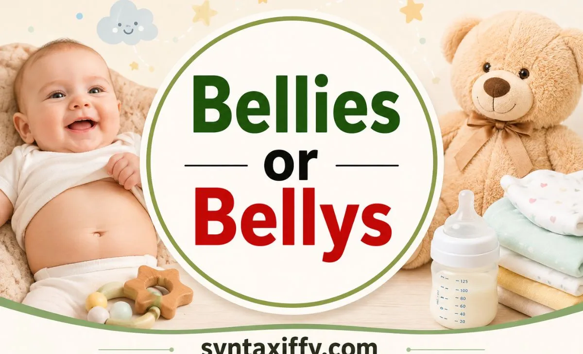 Bellies or Bellys