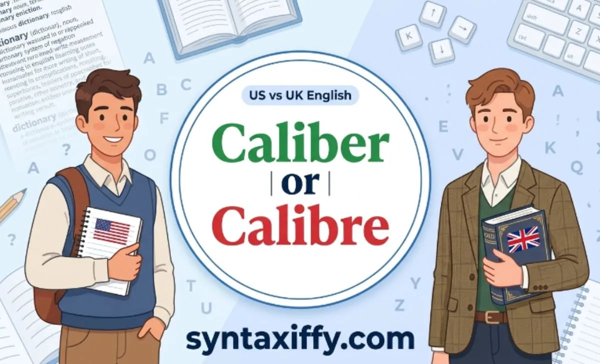 Caliber or Calibre
