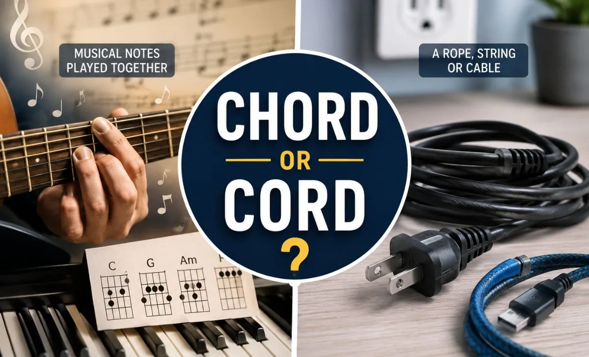 Chord or Cord