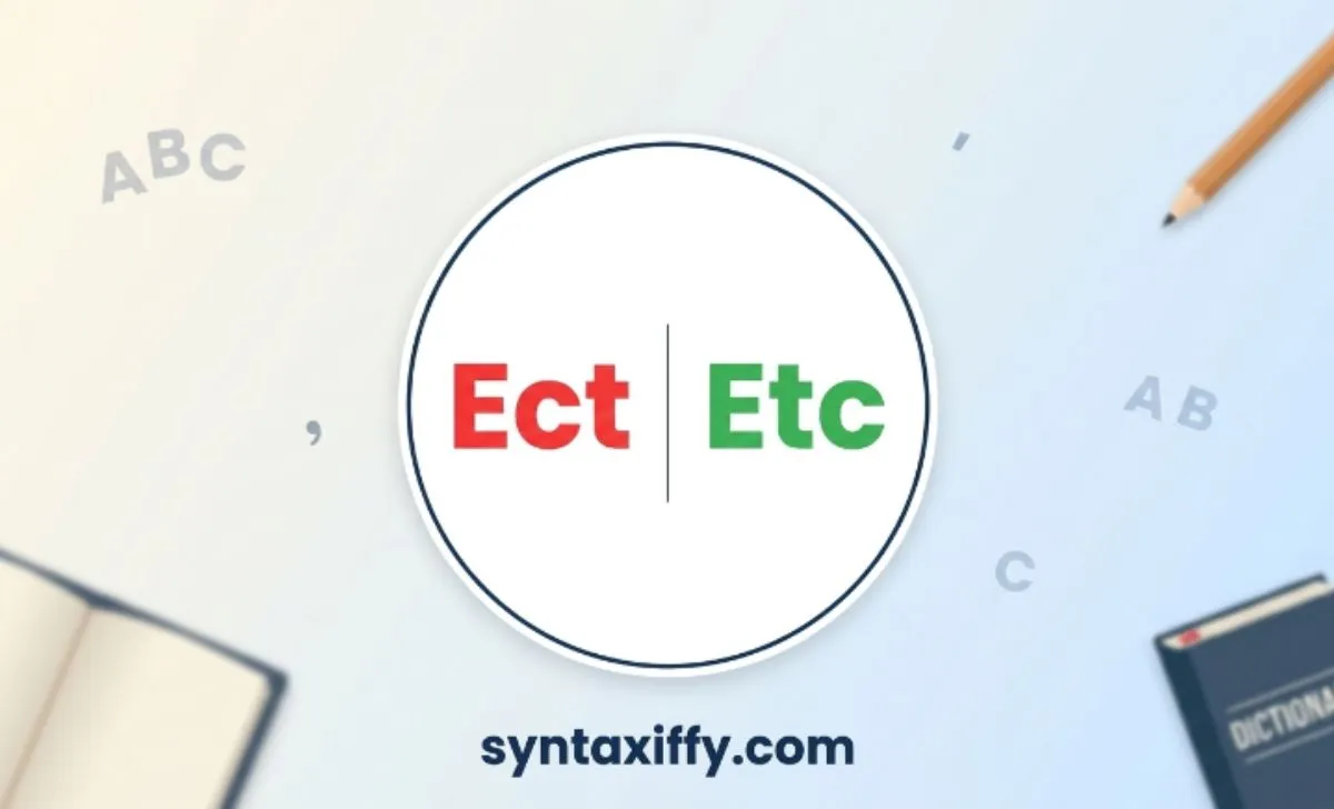 Ect or Etc