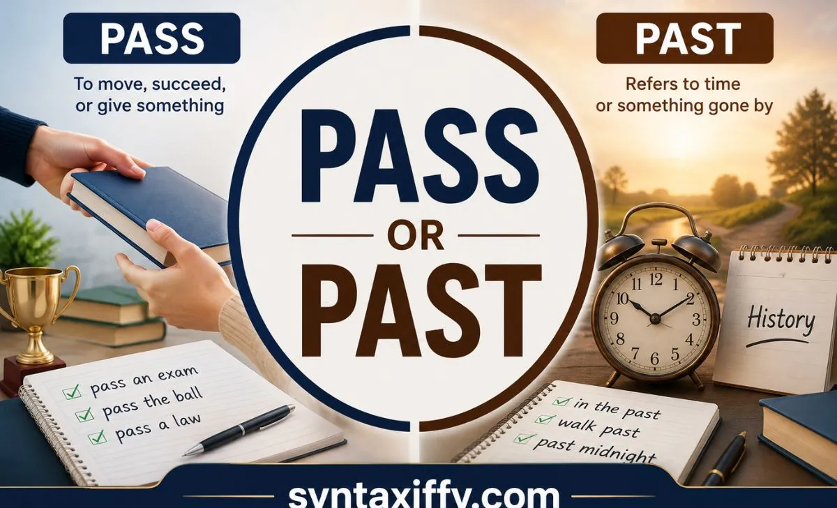 Pass or Past
