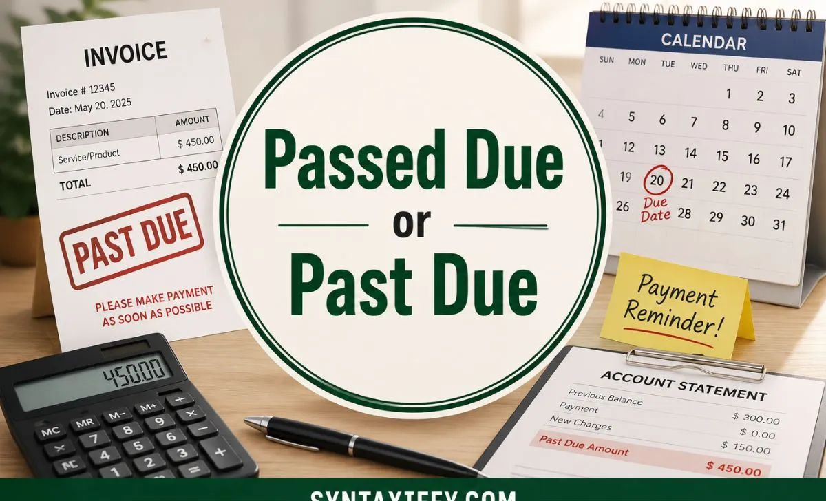 Passed Due or Past Due